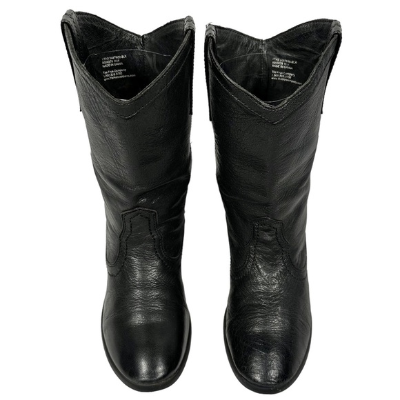 FRYE Billy Short Leather Boots - Picture 6 of 11